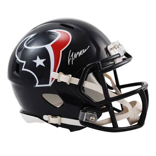 Pre-Order: C.J. Stroud Signed Houston Texans Riddell Speed Mini Helmet (Fanatics)