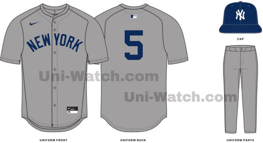 Yankees Unveil New Retro-Inspired Road Uniform!!