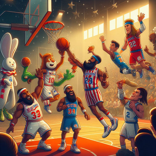 A Cartoonish NBA All-Star Game