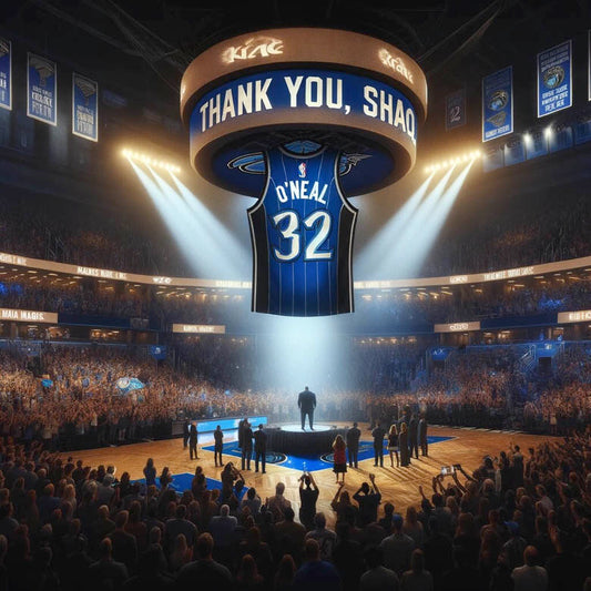 Magic Retires Shaquille O'Neal's No. 32 Jersey