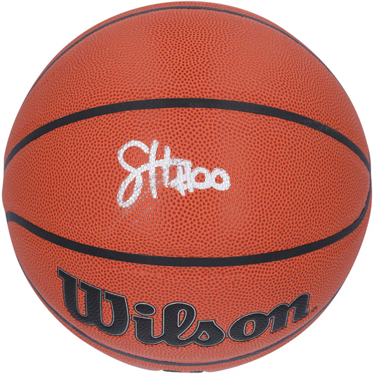 Scoot Henderson  Signed Portland Trail Blazers Wilson 2023 NBA Draft Authentic Series Indoor/Outdoor Basketball (Fanatics)