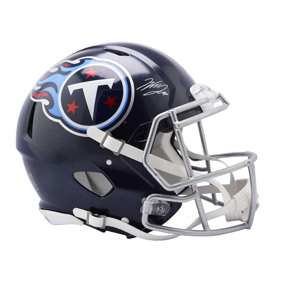 Levis Signed Tennessee Titans Riddell Speed Authentic Helmet (Fanatics)