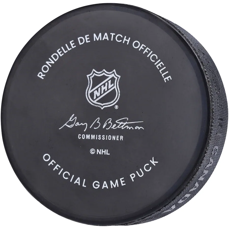 Brent Burns Signed Carolina Hurricanes  Official Game Puck with "Fear the Beard" Inscription (Fanatics)