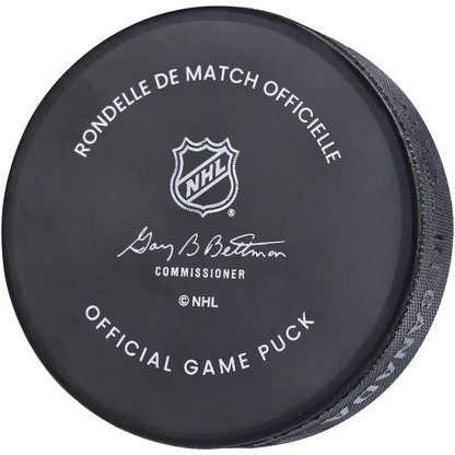 Brent Burns Signed Carolina Hurricanes  Official Game Puck with "Fear the Beard" Inscription (Fanatics)