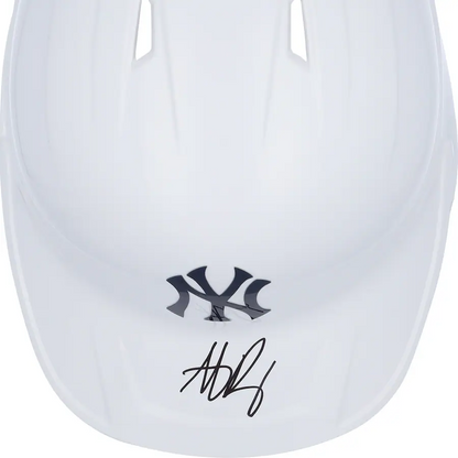 Anthony Rizzo Signed New York Yankees Alternative Chrome Rawlings Mach Pro Batting Helmet - Fanatics Exclusive (Fanatics)