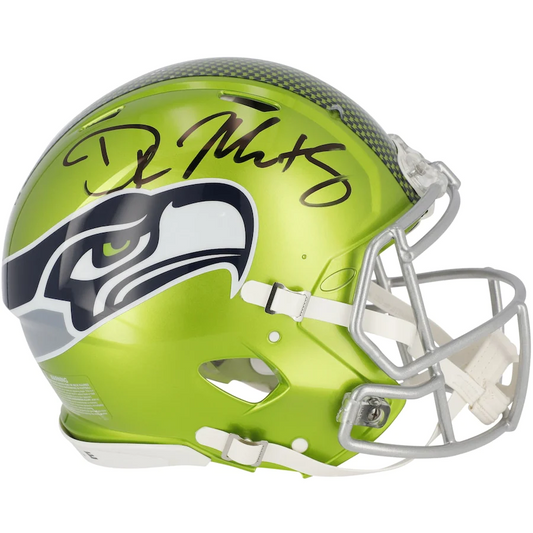 Marshawn Lynch Signed Seattle Seahawks Riddell Lunar Eclipse Alternate Speed Authentic Helmet (Fanatics)