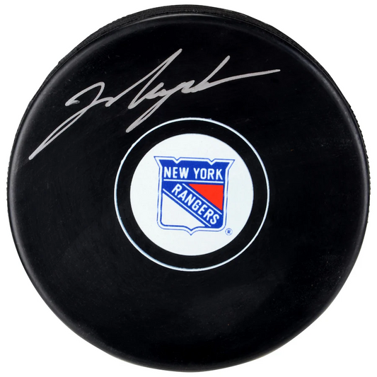 Mark Messier Signed New York Rangers  Hockey Puck (Fanatics)