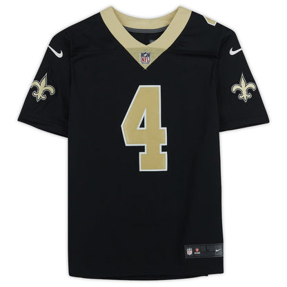 Derek Carr Signed New Orleans Saints Nike Black Limited Jersey (Fanatics)