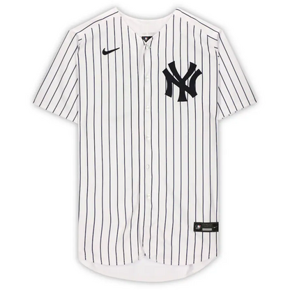 Gleyber Torres Signed New York Yankees  White Nike Authentic Jersey (Fanatics)