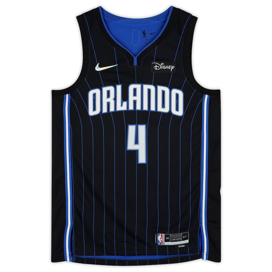 Jalen Suggs Signed Black Orlando Magic Nike 2021-2022 Diamond Swingman Jersey (Fanatics)