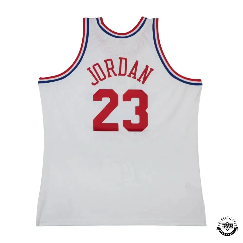 Michael Jordan Signed 1991 NBA All-Star Game Jersey M&N (Upper Deck)