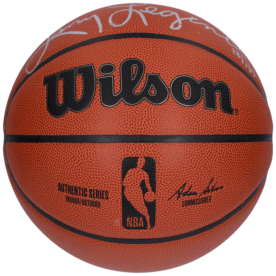 Larry Bird Signed Boston Celtics  Wilson Authentic Series Indoor/Outdoor Basketball with "Larry Legend" Inscription - Limited Edition of 133 (Fanatics)