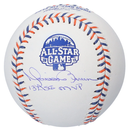 Mariano Rivera Signed New York Yankees 2013 All-Star Game Logo Baseball with "13 ASG MVP" Inscription (Fanatics)