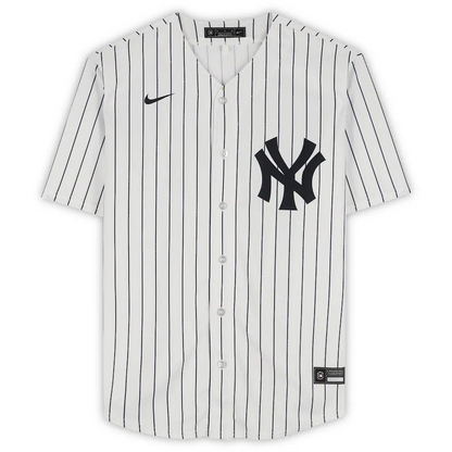 Anthony Volpe Signed New York Yankees  White Nike Replica Jersey (Fanatics)