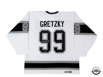 Wayne Gretzky Signed 1989 Los Angeles Kings Jersey CCM (Upper Deck)