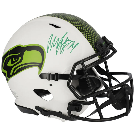 Marshawn Lynch Signed Seattle Seahawks Riddell Lunar Eclipse Alternate Speed Authentic Helmet (Fanatics)