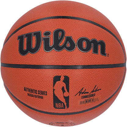 Taylor Hendricks Signed Utah Jazz 2023 NBA Draft Wilson Authentic Series Indoor/Outdoor Basketball (Fanatics)