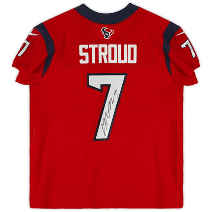 C.J. Stroud Signed Houston Texans Red Nike Elite Jersey (Fanatics)