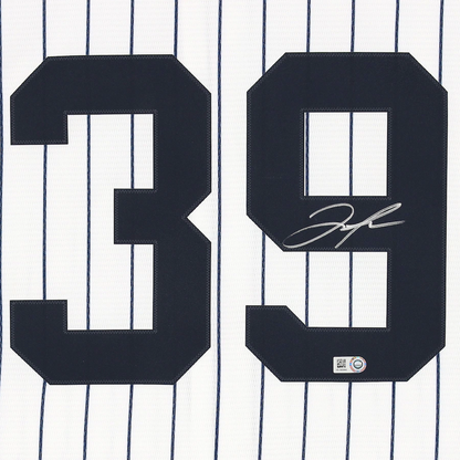 Jose Trevino Signed White New York Yankees  Nike Replica Jersey (Fanatics)