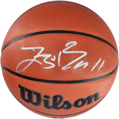 Lonzo Ball Signed Chicago Bulls  Wilson Authentic Series Indoor/Outdoor Basketball (Fanatics)