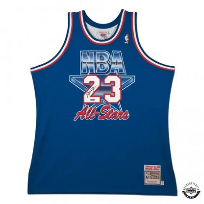 Michael Jordan Signed 1993 All-Star Game Authentic Mitchell & Ness Jersey (Upper Deck)