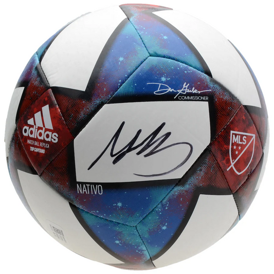 Gianluca Busio Signed Sporting Kansas City  2019 Adidas MLS Top Competition Soccer Ball (Fanatics)