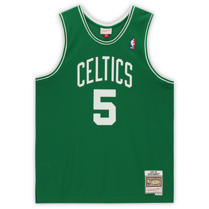 Kevin Garnett Signed Boston Celtics Green Mitchell and Ness Swingman Jersey (Fanatics)