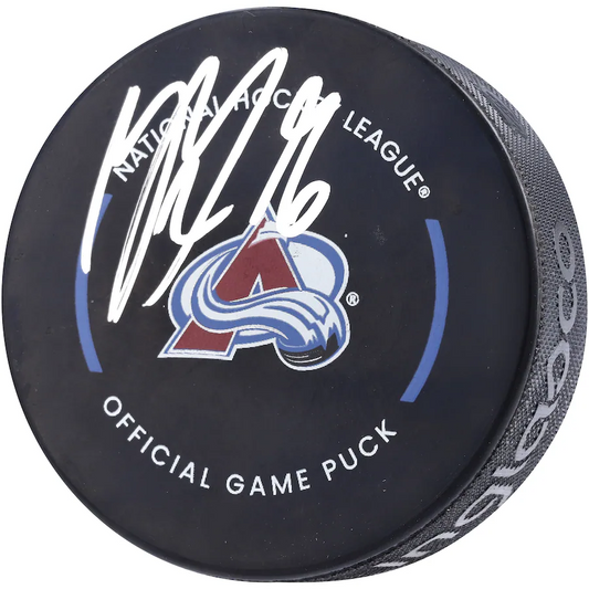 Mikko Rantanen Signed Colorado Avalanche 2022-23 Official Game Puck (Fanatics)