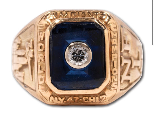 1956 New York Football Giants World Champions Ring