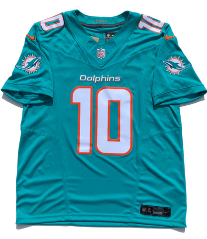 Tyreek Hill Signed Miami Dolphins Aqua Nike Vapor F.U.S.E. Jersey (Beckett)