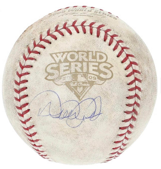 Derek Jeter Signed Game Used 2009 World Series Baseball - Game 5 (MLB, Steiner)
