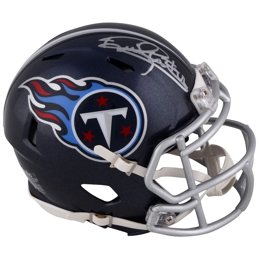 Derrick Henry Signed Tennessee Titans Riddell Speed Mini Helmet (Fanatics)