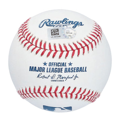 Anthony Volpe Signed Official MLB Baseball with "MLB Debut 3-30-23" Inscription (Fanatics)