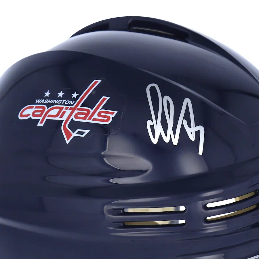 Alex Ovechkin Signed Washington Capitals Navy Mini Helmet (Fanatics)