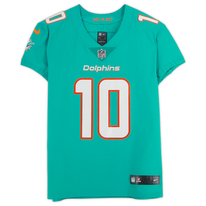 Tyreek Hill Signed Miami Dolphins Autographed Aqua Nike Elite Jersey (Fanatics)