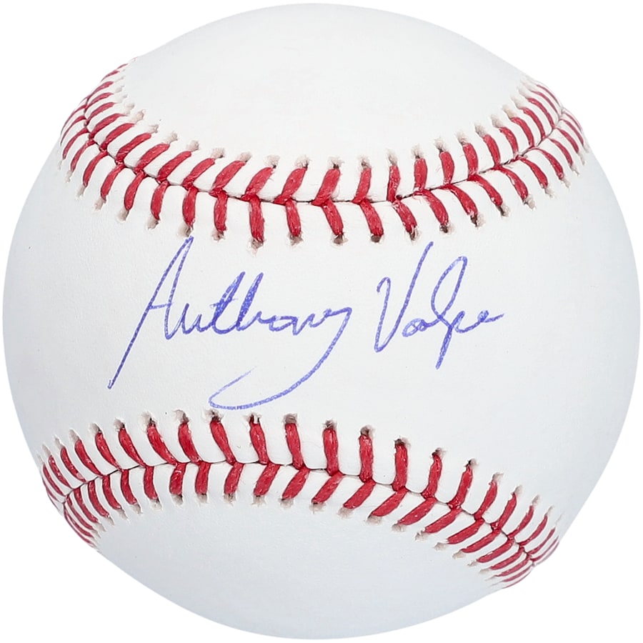 Anthony Volpe Signed New York Yankees  Baseball (Fanatics)