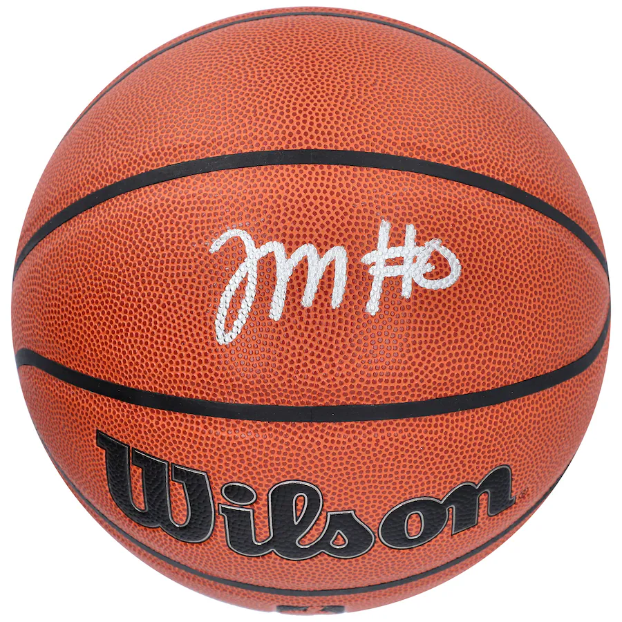 Tyrese Maxey Signed Philadelphia 76ers  Wilson Authentic Series Indoor/Outdoor Basketball (Fanatics)