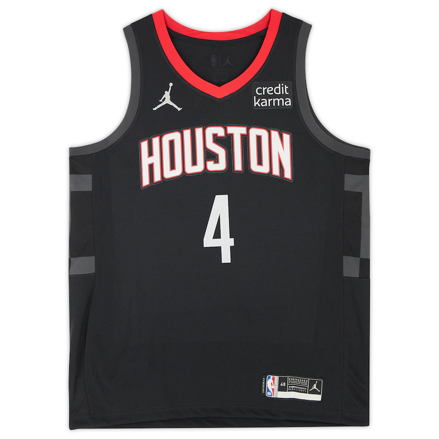 Jalen GreenSigned Black Houston Rockets  Jordan Brand 2021-22 Statement Edition Swingman Jersey (Fanatics)