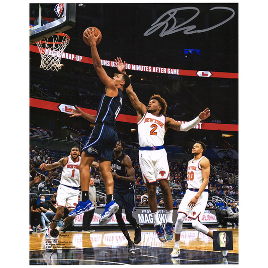 Jalen Suggs Signed Orlando Magic  8'' x 10'' Black Jersey Layup Photograph (Fanatics)