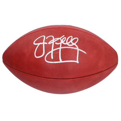 Jim Kelly Signed Official NFL Wilson "Duke" Full Color Pro Football - Buffalo Bills (Fanatics)