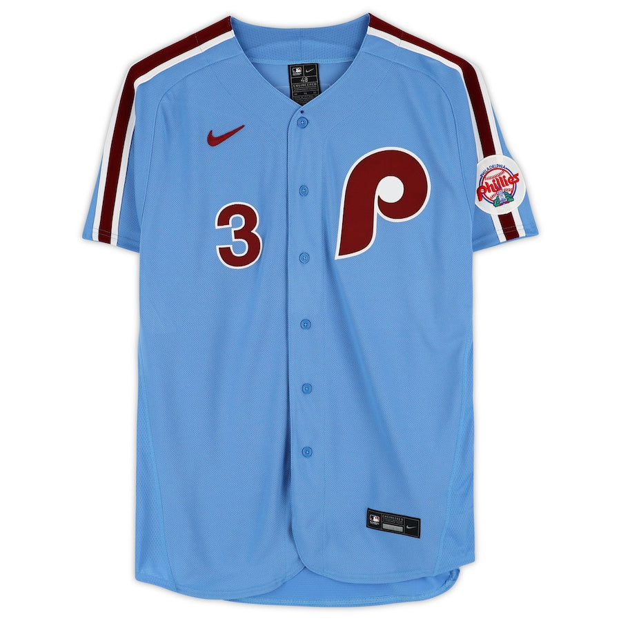 Bryce Harper Signed Philadelphia Phillies Light Blue Alternate Nike Authentic Jersey (Fanatics)