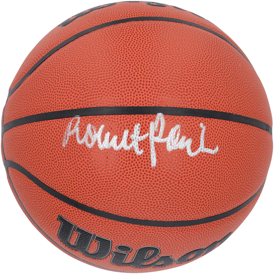 Robert Parish Signed Boston Celtics Wilson Replica Basketball (Fanatics)