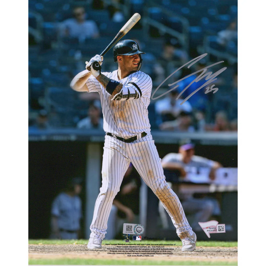 Gleyber Torres Signed New York Yankees 8'' x 10'' Hitting Photograph (Fanatics)