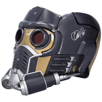 Chris Pratt Autographed Marvel Legends Star Lord Helmet (Fanatics)