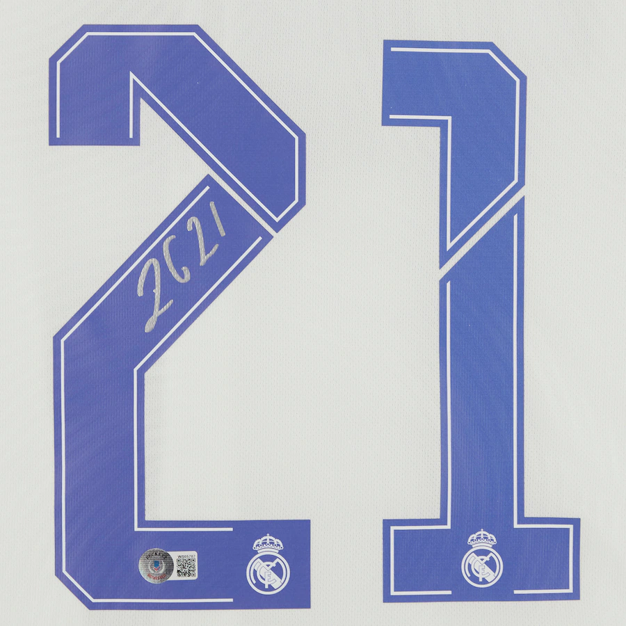 Rodrygo Signed White Real Madrid  Adidas Jersey (Fanatics)
