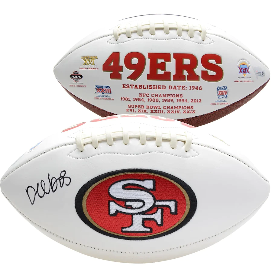 Deebo Samuel Signed San Francisco 49ers White Panel Football (Fanatics)