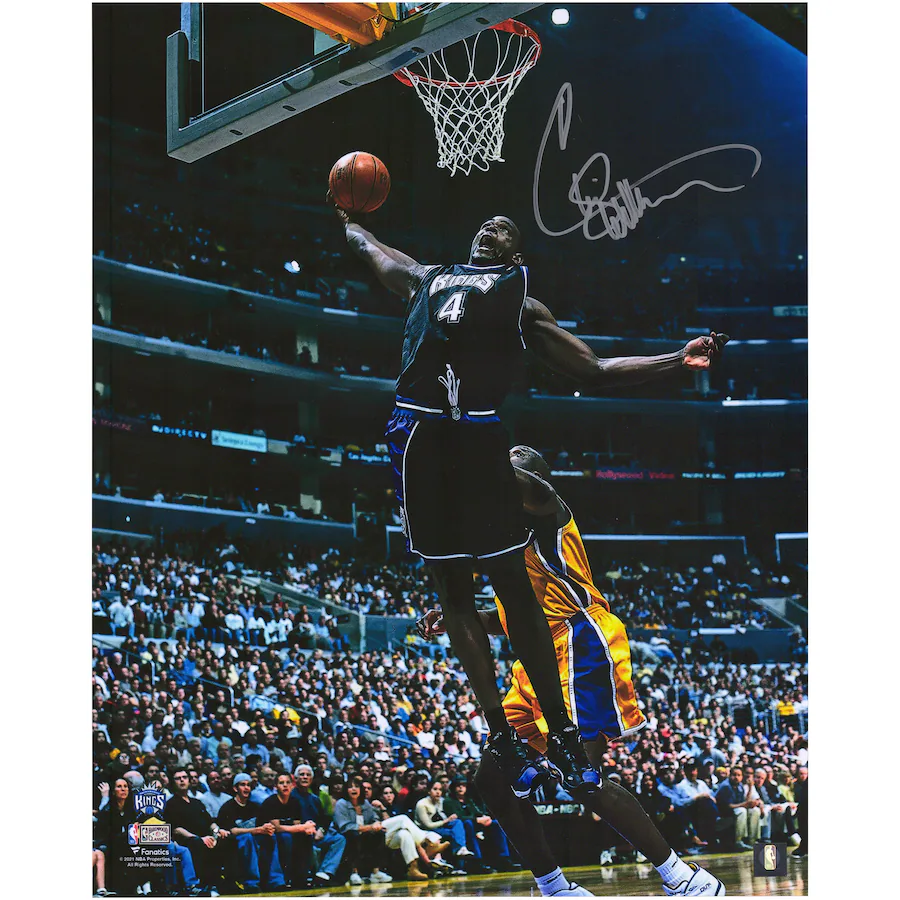 Chris Webber Signed Sacramento Kings 16