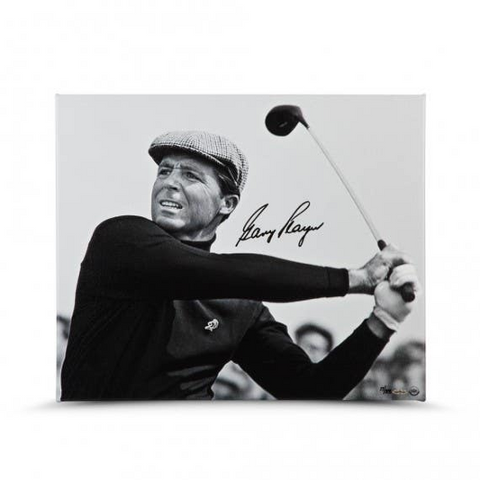 Gary Player Signed Oversize Print LE/25 - Canvas (Upper Deck)