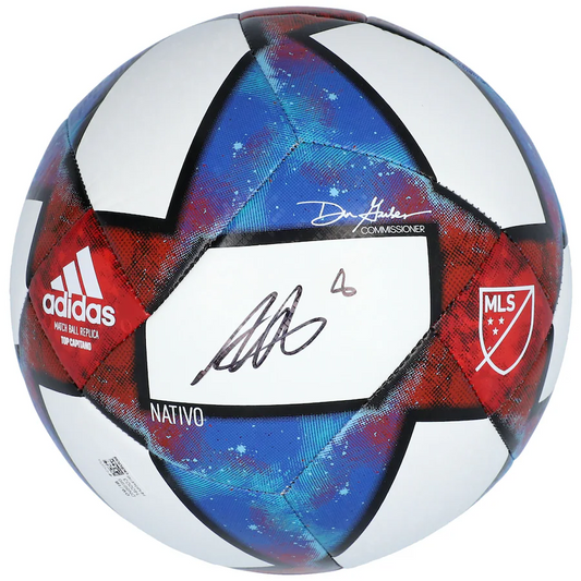 Alexander Ring Signed New York City FC 2019 Adidas MLS Top Capitano Soccer Ball (Fanatics)