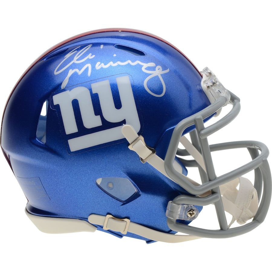 Eli Manning Signed New York Giants Mini Helmet (Fanatics)